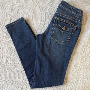 Paisley Sky Western Skinny Jeans size 6